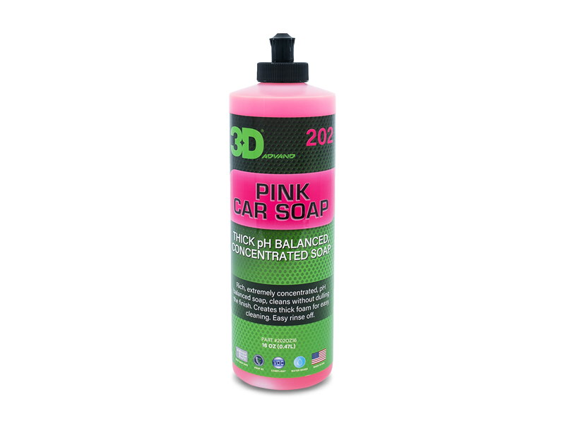  202Oz16 - Pink Car Soap - Autósampon 473 ml